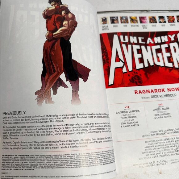 Uncanny Avengers 3 Ragnarok Now Marvel TPB Graphic Novel Remender McNiven - Picture 2 of 8